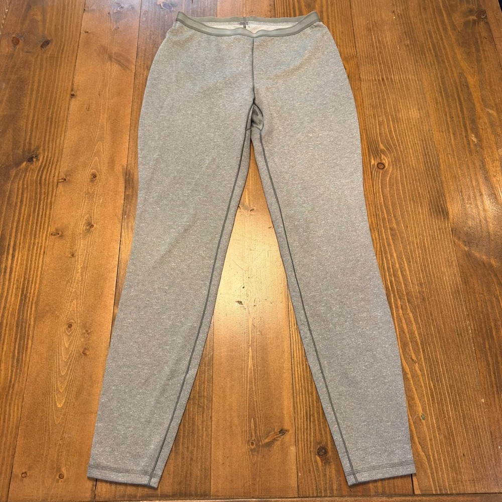 Patagonia Capilene 3 Baselayer Pants Womens M Gray Midweight Backpacking Hiking